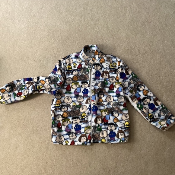 Peanuts Fleece Zippered Jacket - Picture 1 of 4